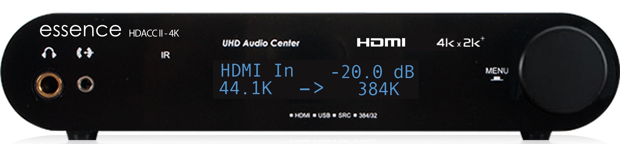 Essence HDACC II-4K HDMI DAC Preamp Headphone Amp Essence For High  Res Audio